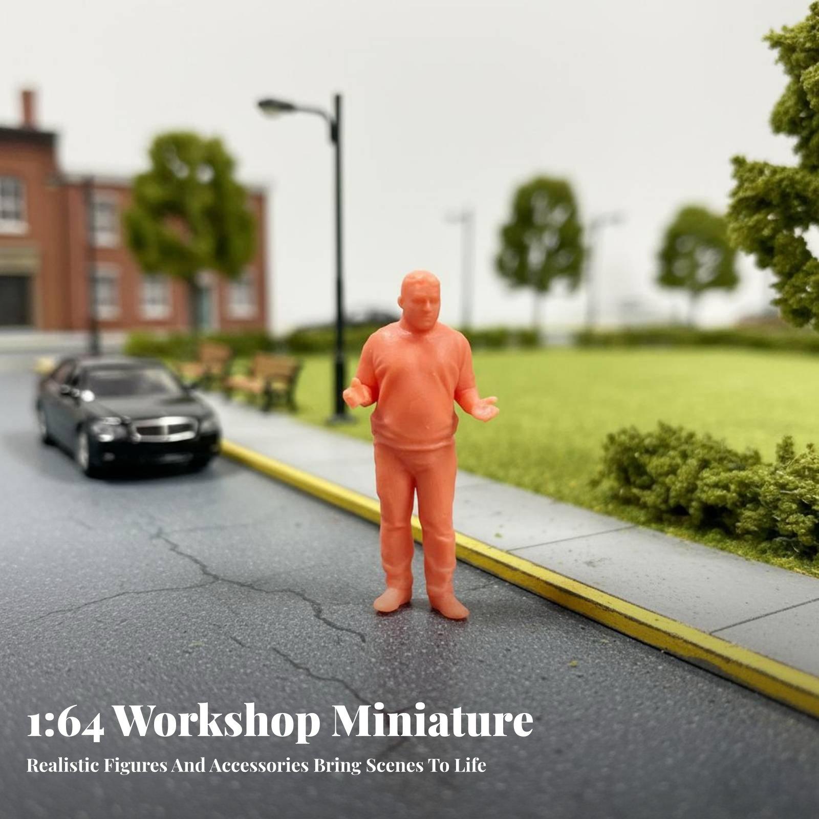 Resin Craft Workshop - Figurine de réparateur en résine pour
