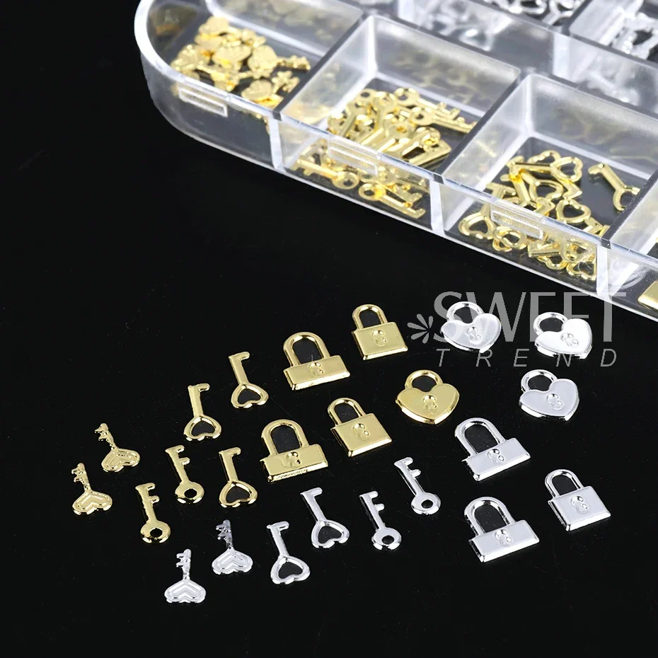 Clé de verrouillage en métal o - Gold Foil Flakes avis et prix