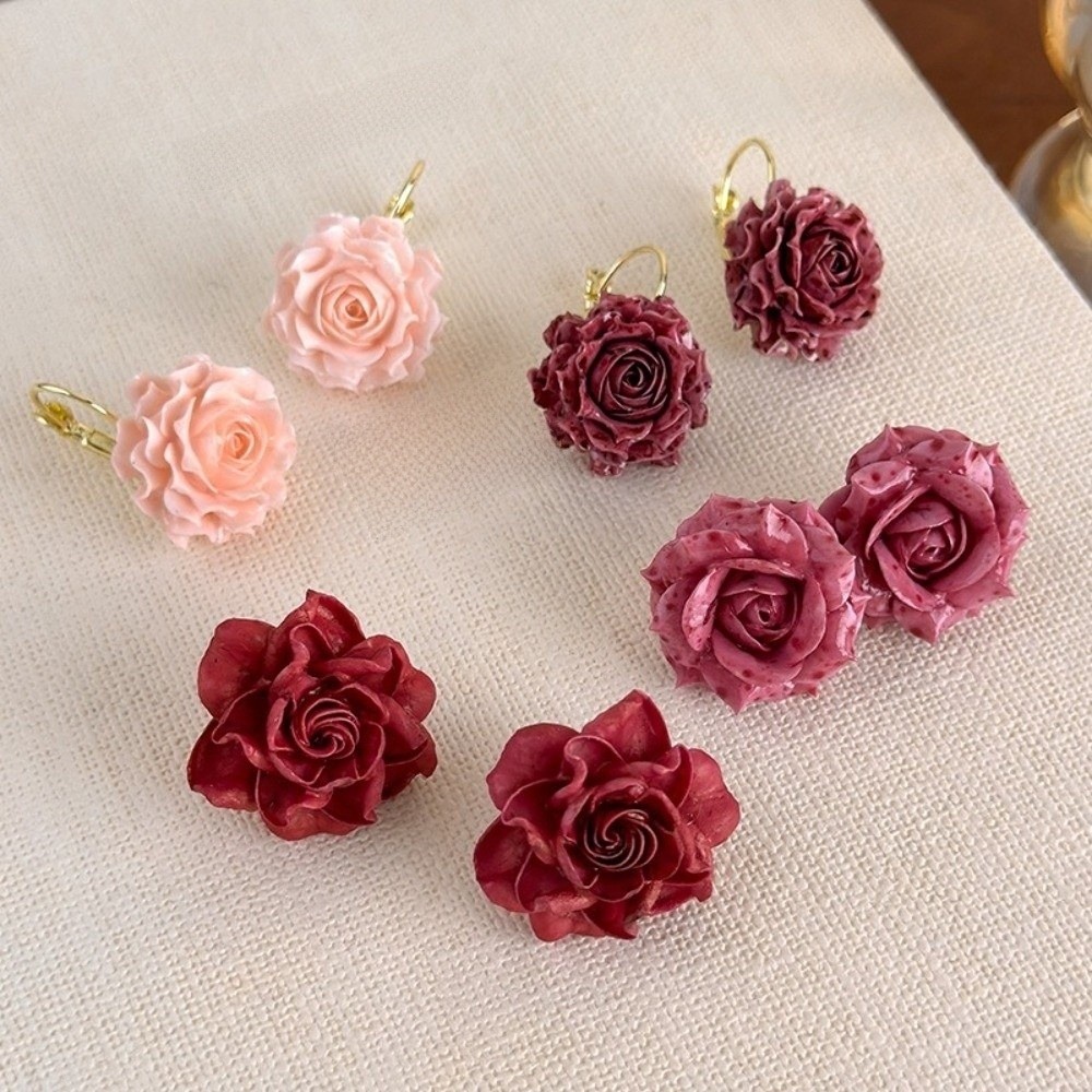 Boucles d'oreilles en résine a - Flower Preservation Resin avis et prix