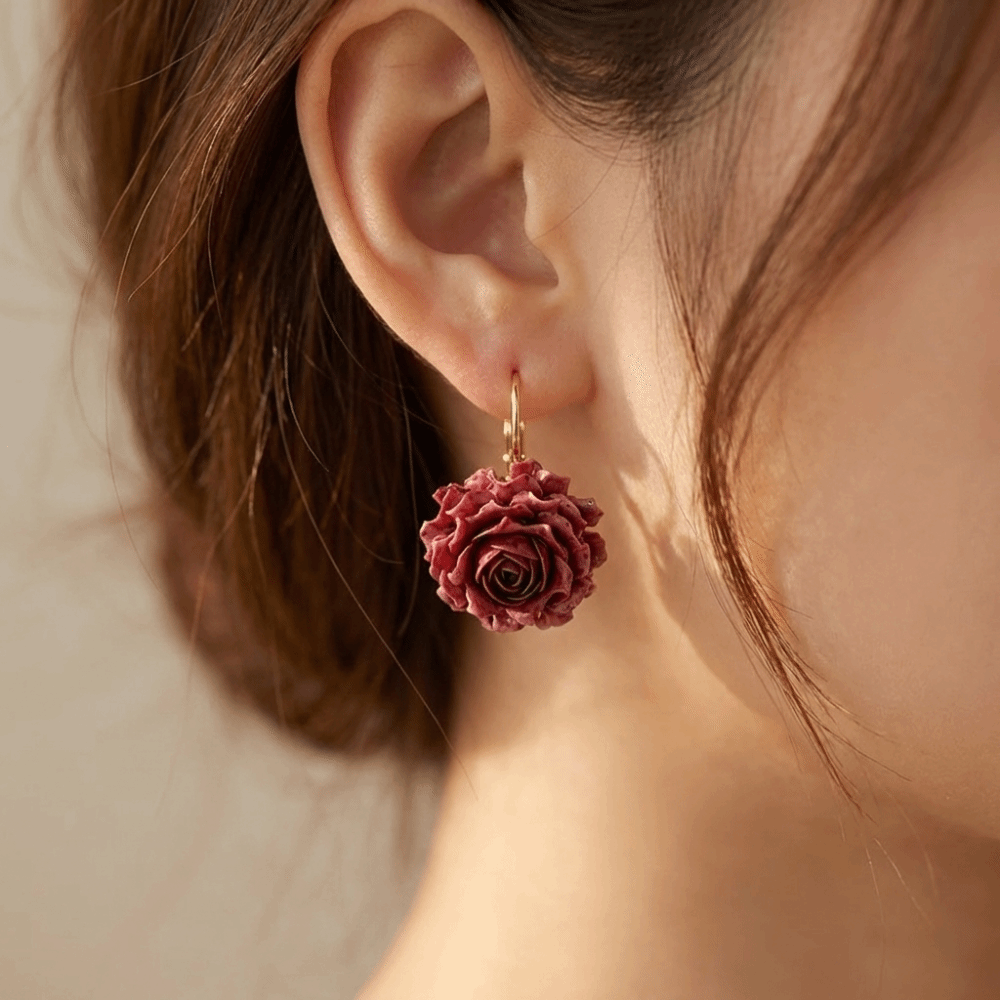 Boucles d'oreilles en résine a - Flower Preservation Resin avis et prix
